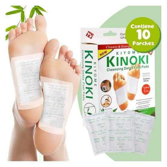KINOKI 10 PARCHES DETOX PARA PIES